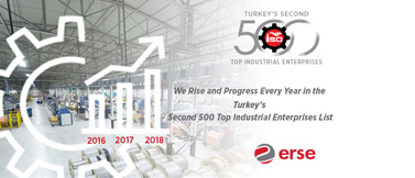Erse Kablo Rises Every Year in the Turkeys Second Top 500 Industrial Enterprises List