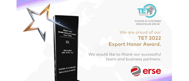 Erse Kablo is Proud of Rising in the Honor List of the Electrical and Electronics Exporters` Association