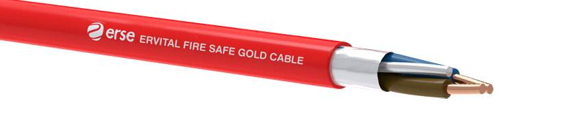 Ervital Fire Safe Gold Cables