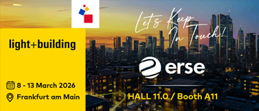 08 - 13 Mart 2026 tarihleri aras�nda Frankfurt light + building Fuar�`nday�z.